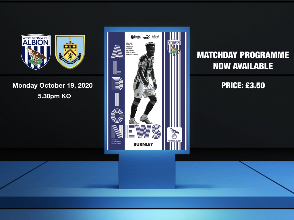 Albion V Burnley Match Preview | West Bromwich Albion